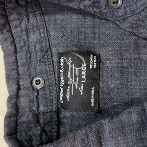 Paper, Denim and Cloth denim shirt
